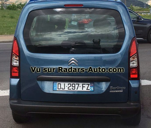 radar mobile Drôme Citroën Berlingo
