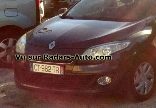 radar mobile CT-982-TR Renault Mgane berline 5 portes