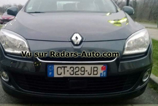 radar mobile CT-329-JB Renault Mgane berline 5 portes