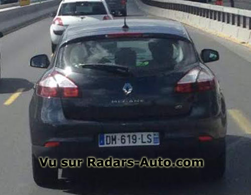 radar mobile DM-619-LS Renault Mgane 3 restyle 2014