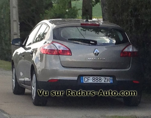 radar mobile Ille et Vilaine Renault Mégane berline 5 portes