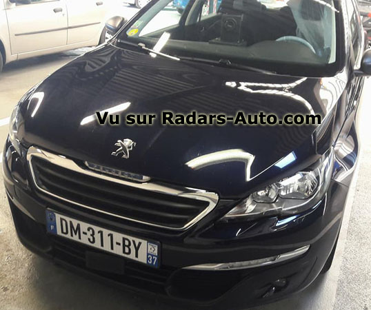 radar mobile Indre et Loire Peugeot 308 berline