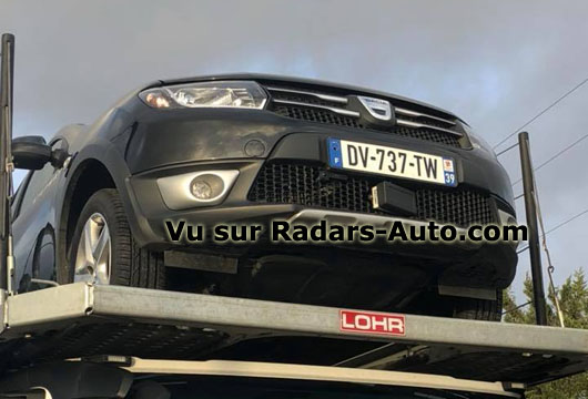 radar mobile DV-737-TW Dacia Sandero Stepway