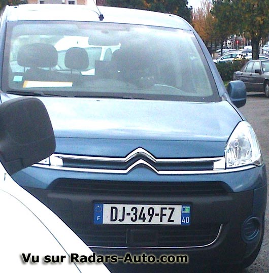 radar mobile Landes Citroën Berlingo