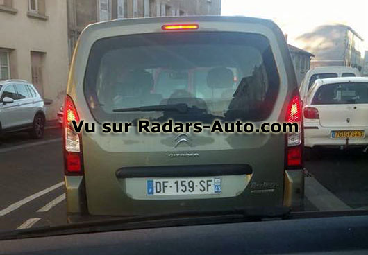 radar mobile DF-159-SF Citron Berlingo