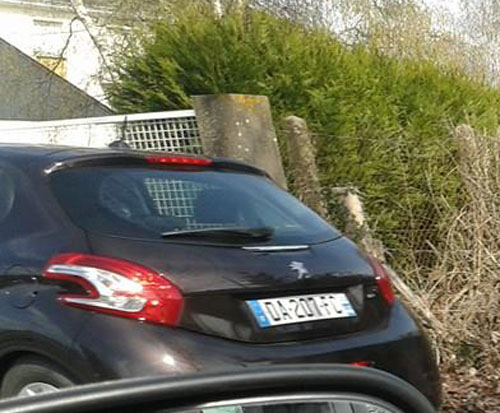 radar mobile Loire Atlantique Peugeot 208 berline