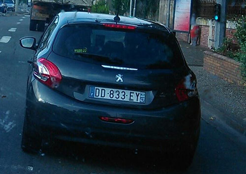radar mobile Lot et Garonne Peugeot 208 berline