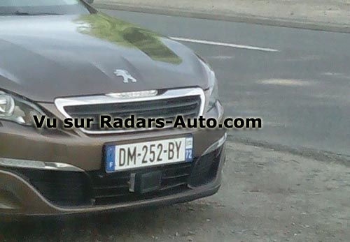 voiture radar DM-252-BY