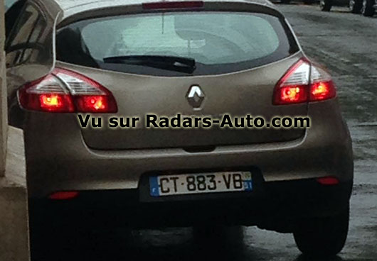 radar mobile CT-883-VB Renault Mgane berline 5 portes