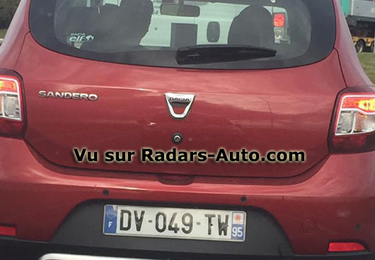 radar mobile Marne Dacia Sandero Stepway