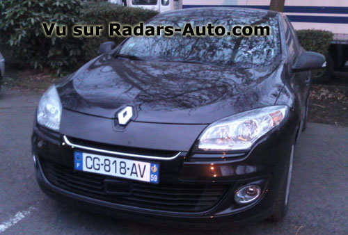 radar mobile Nord Peugeot 508 berline
