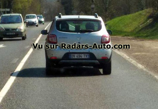 radar mobile Oise Dacia Sandero Stepway