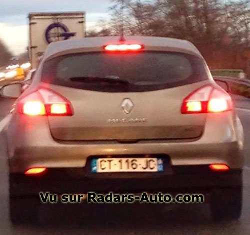 radar mobile Pas de Calais Peugeot 508 berline