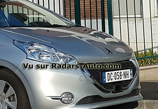 radar mobile Pas de Calais Peugeot 508 berline