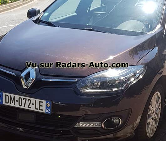 radar mobile DM-072-LE Renault Mgane 3 restyle 2014