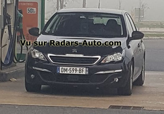 radar mobile DM-599-BF Peugeot 308 berline