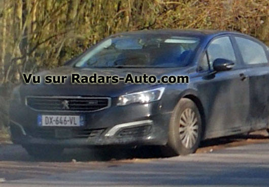 radar mobile Pas de Calais Peugeot 508 berline
