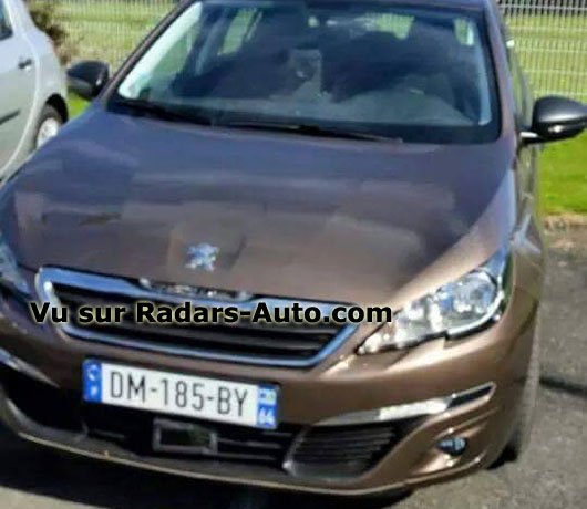 radar mobile DM-185-BY Peugeot 308 berline