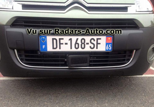 radar mobile Hautes Pyrénées Citroën Berlingo