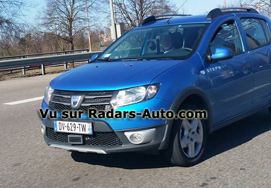 radar mobile Bas Rhin Dacia Sandero Stepway