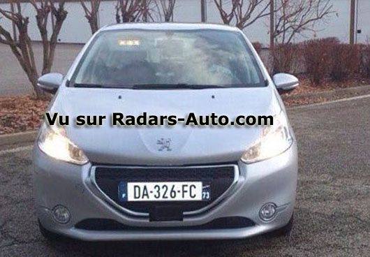 radar mobile Savoie Peugeot 308 berline