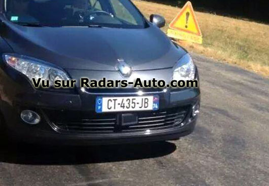 radar mobile Haute Savoie Renault Mégane 3 restylée 2014