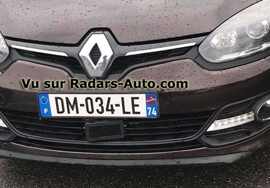 radar mobile Haute-Savoie Renault Mégane 3 restylée 2014