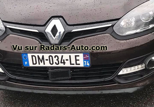 radar mobile DM-034-LE Renault Mgane 3 restyle 2014