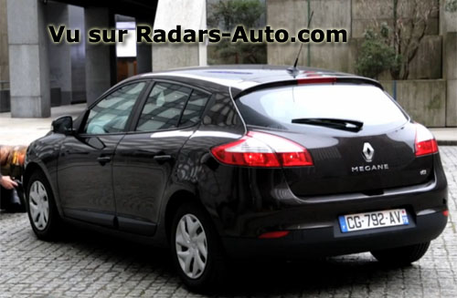 radar mobile Paris Peugeot 508 berline