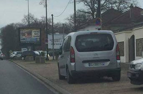 radar mobile Paris Peugeot 508 berline