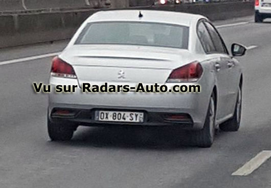 radar mobile DX-804-SY Peugeot 508 berline