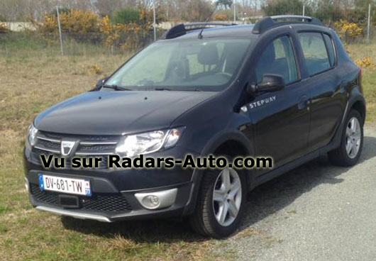 radar mobile Gironde Dacia Sandero Stepway