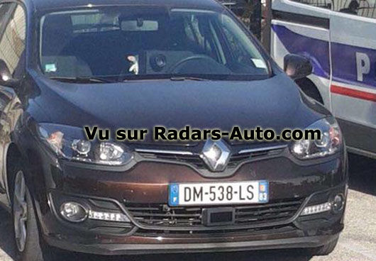 radar mobile DM-538-LS Renault Mgane 3 restyle 2014