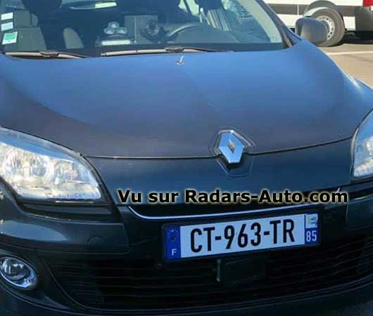 radar mobile Vendée Peugeot 308 berline