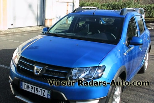 radar mobile Vienne Dacia Sandero Stepway