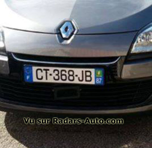 radar mobile CT-368-JB Renault Mgane berline 5 portes