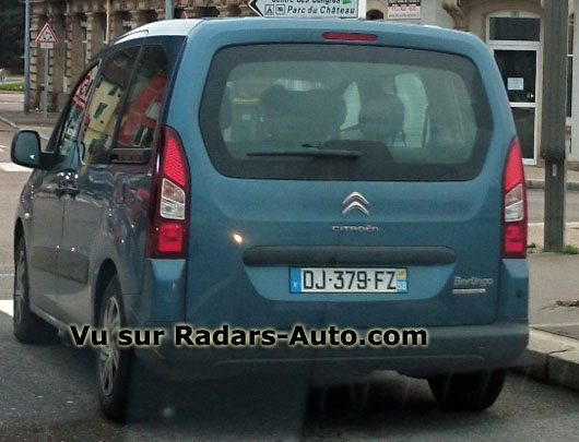 radar mobile DJ-379-FZ Citron Berlingo