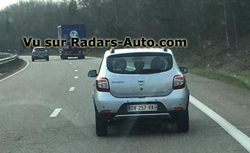 radar mobile Vosges Dacia Sandero Stepway