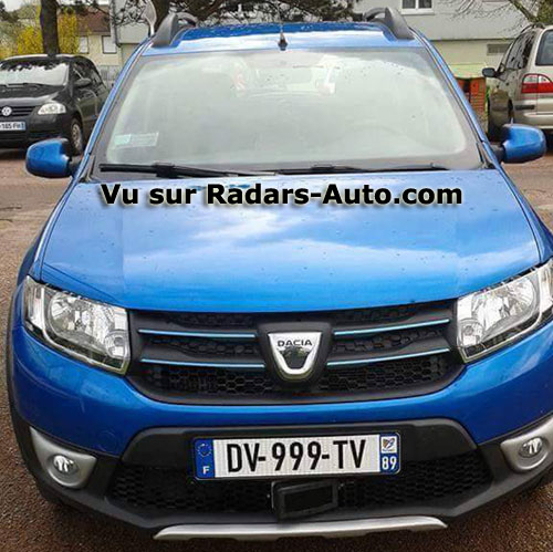 radar mobile Yonne Dacia Sandero Stepway