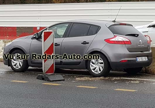 radar mobile CG-661-AV Renault Mgane berline 5 portes