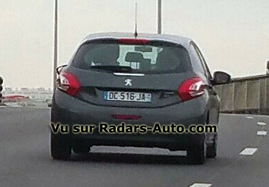 radar mobile Hauts de Seine Peugeot 208 berline