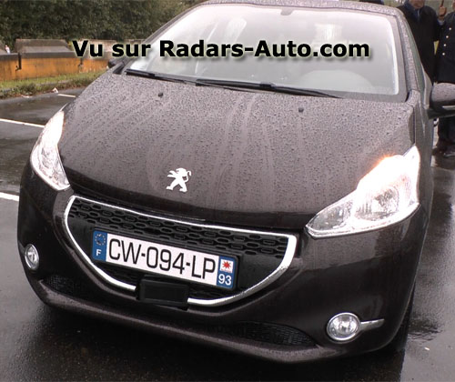 radar mobile CW-094-LP Peugeot 208 berline