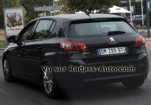 radar mobile Val-de-Marne Peugeot 308 berline
