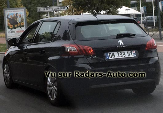 radar mobile DM-299-BY Peugeot 308 berline