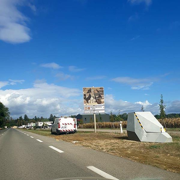 Photo 1 du radar automatique de Montagnat