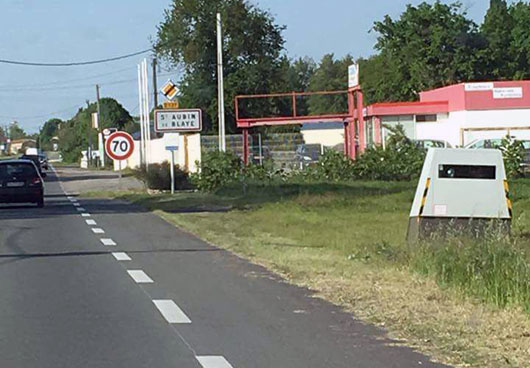 Photo 1 du radar automatique de Saint-Aubin-de-Blaye