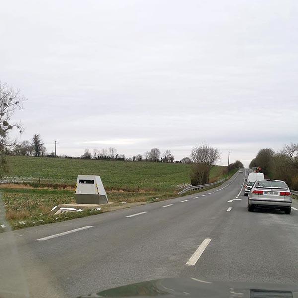 Photo 1 du radar automatique de Quettreville-sur-Sienne
