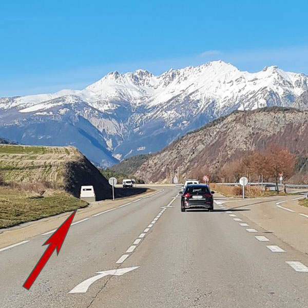 Photo 1 du radar automatique de Chteauroux-les-Alpes