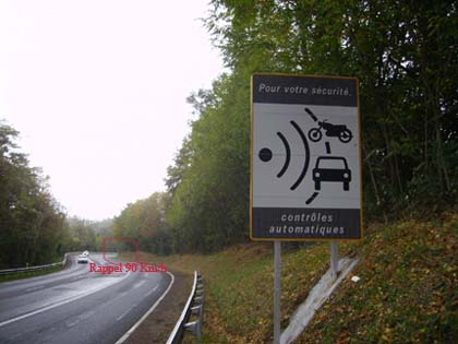 Photo 1 du radar automatique de Clermont-Crans