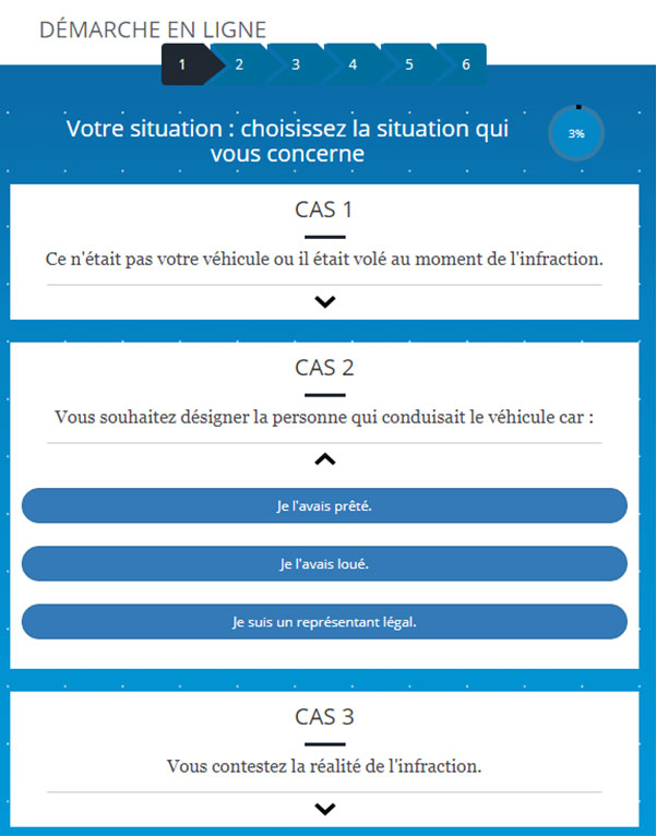 contestation cas 2 vehicule prt